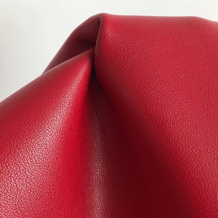 Wholesale Customizable 1.2mm PU Nappa Leather Waterproof Fabric for Apparel/Furniture
