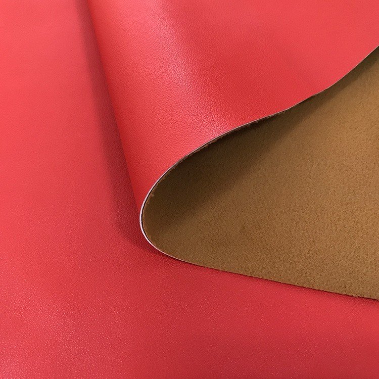 Wholesale Customizable 1.2mm PU Nappa Leather Waterproof Fabric for Apparel/Furniture