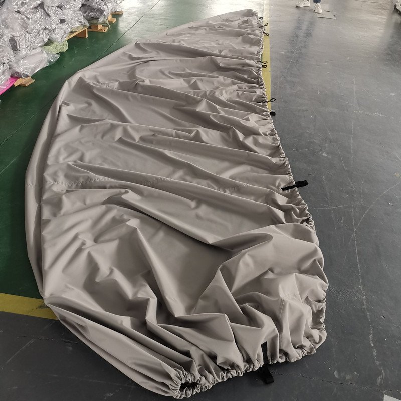 Heavy-duty Waterproof Jet Ski Cover, Marine Motor Cover, V-shaped Boat Trailer Motorboat Cover Customized Yacht Cover