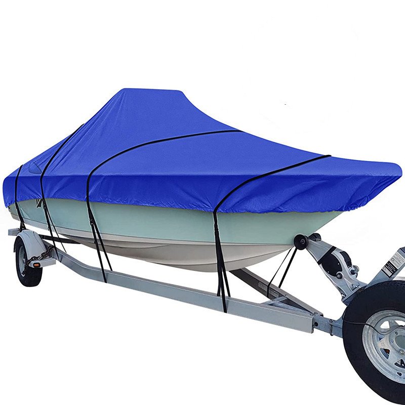 Heavy-duty Waterproof Jet Ski Cover, Marine Motor Cover, V-shaped Boat Trailer Motorboat Cover Customized Yacht Cover