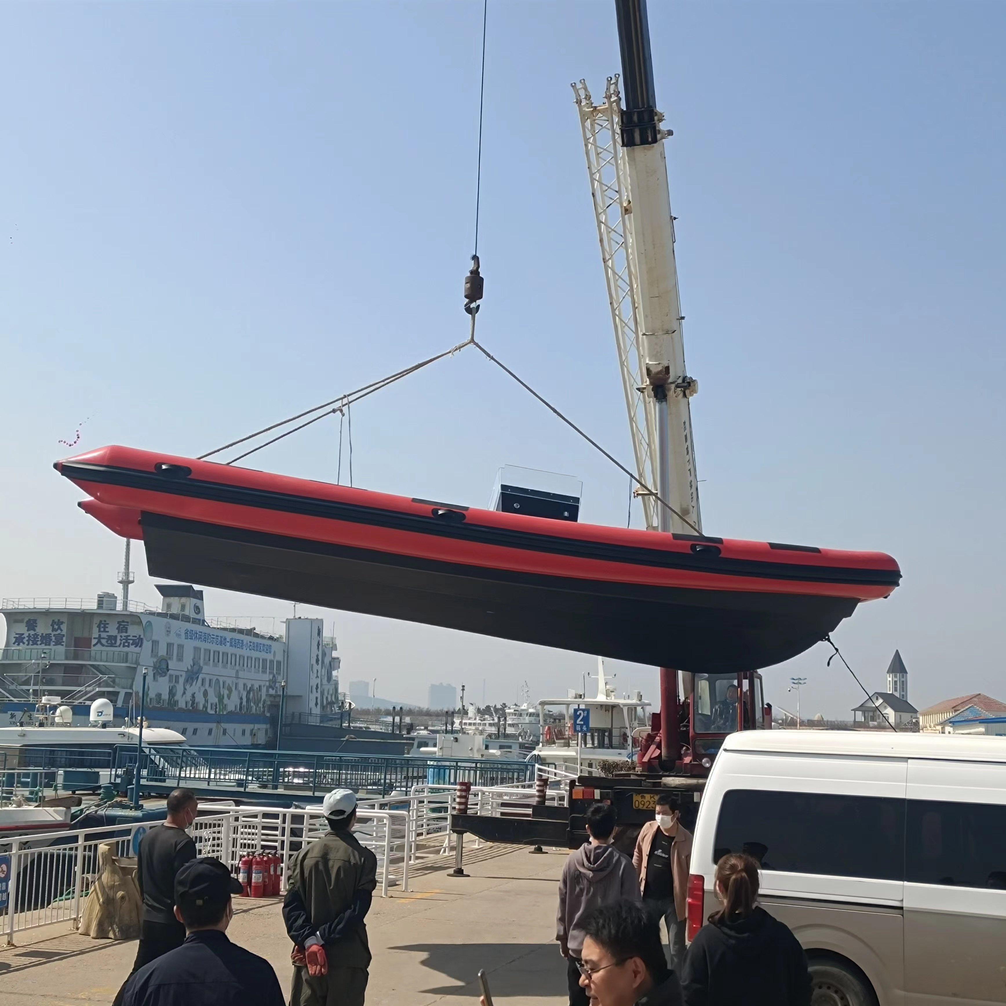 CE Certified 8.6m 28ft Aluminum Welded Fishing Sea Cabin Cruiser Yacht Boat for Sale