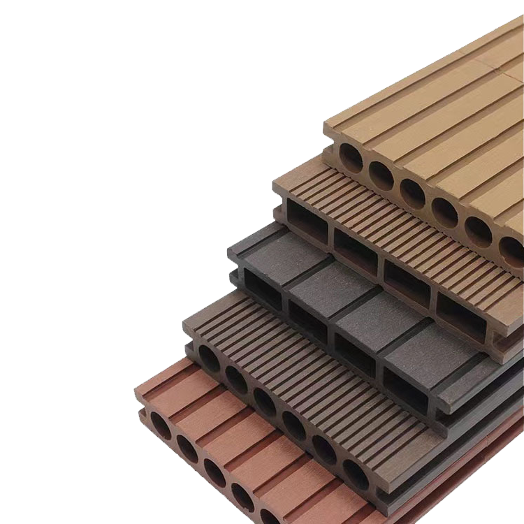 Manufacturer Supplies Outdoor Plastic Deck Floor Covering Water Proof Wood Plastic Composite Heat Resistant Laminate Flooring