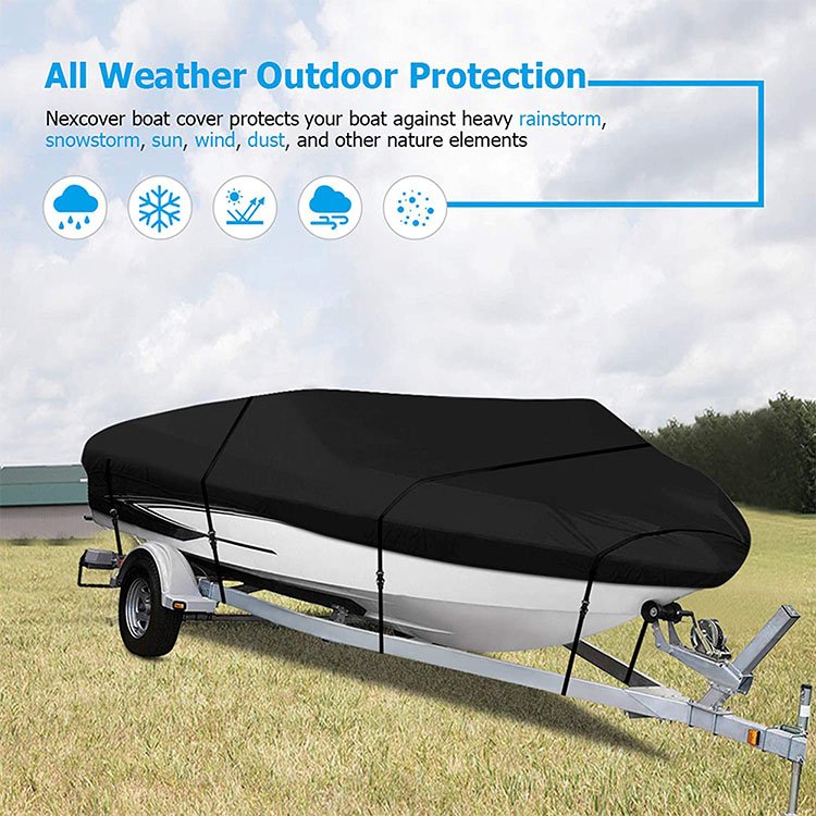 All Season Durable Oxford Fabric UV Proof Waterproof Sunshade Yacht Cover Boat