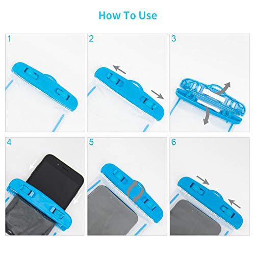 Swimming Bag Ski Drift Diving Shoulder Waist Pack Underwater Mobile Bags Cover Beach Boat Sport Cases Swim Waterproof Phone Case
