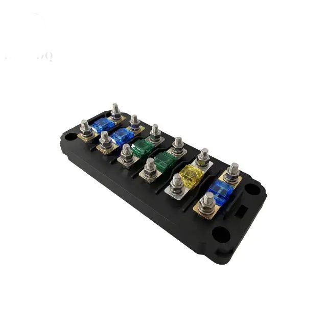 Waterproof 6 Position 32V Car Bolt down Fuse Block Screw Type Bolt On 6 Way Auto MIDI ANS Fuse Holder