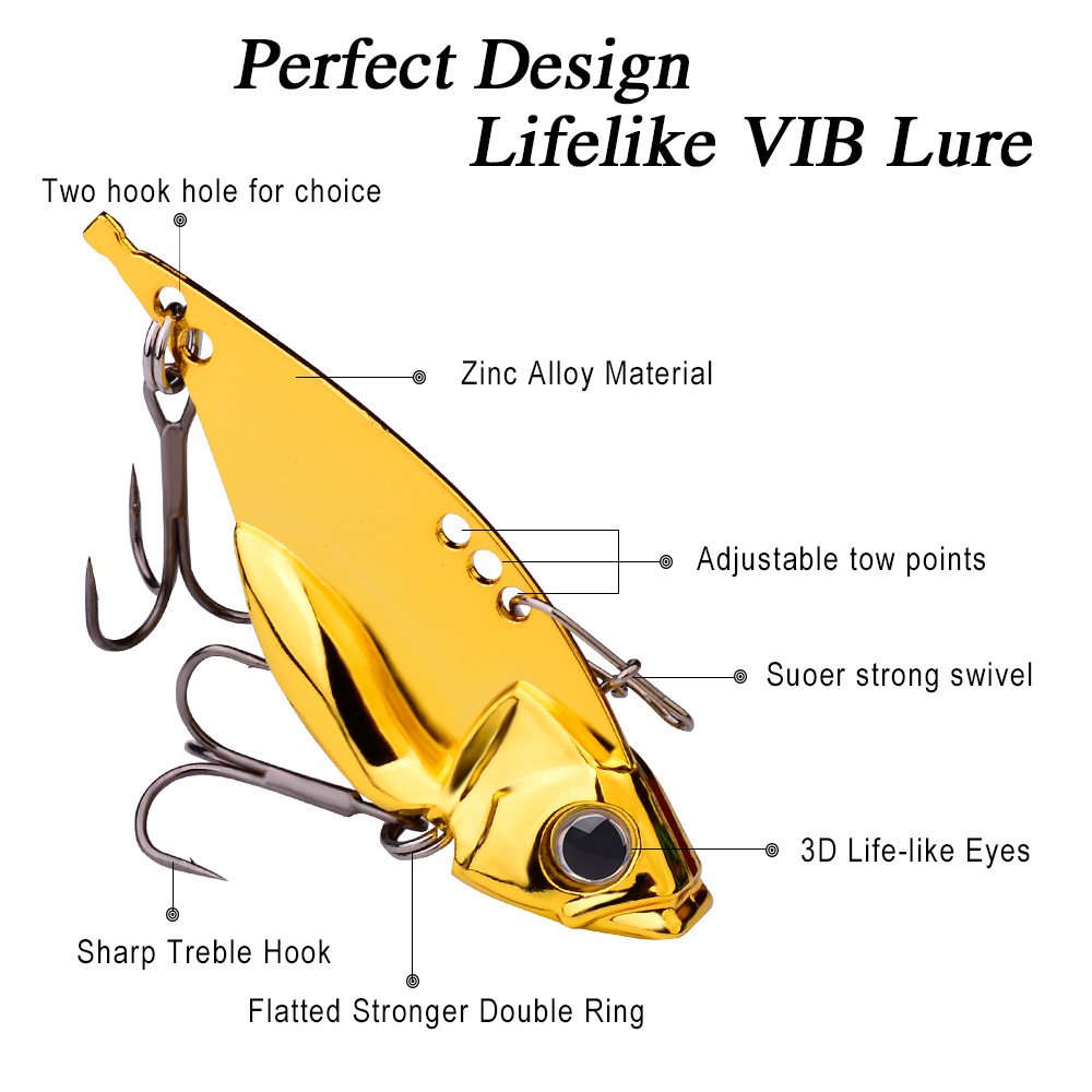 Wholesale 5g 7g 10g 15g 20g Hard Metal Sequins Fishing Lure Spoon Spinner Lures Fast Sinking VIB Wobbler BAIT