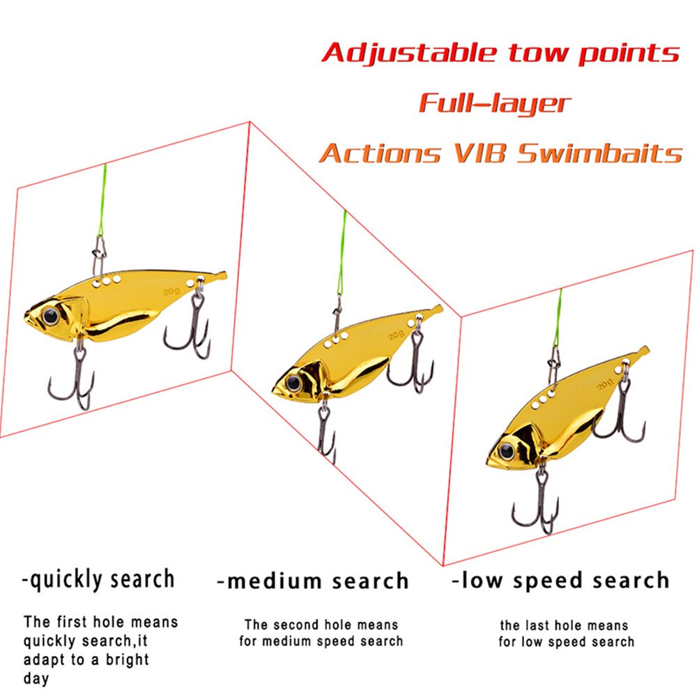 Wholesale 5g 7g 10g 15g 20g Hard Metal Sequins Fishing Lure Spoon Spinner Lures Fast Sinking VIB Wobbler BAIT
