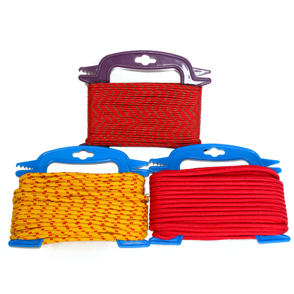 Wholesale Reflective Dynamic Climbing Rope 6mm to 40mm Braided Polyester Rope Polyester Cover Boat Sailing Rope