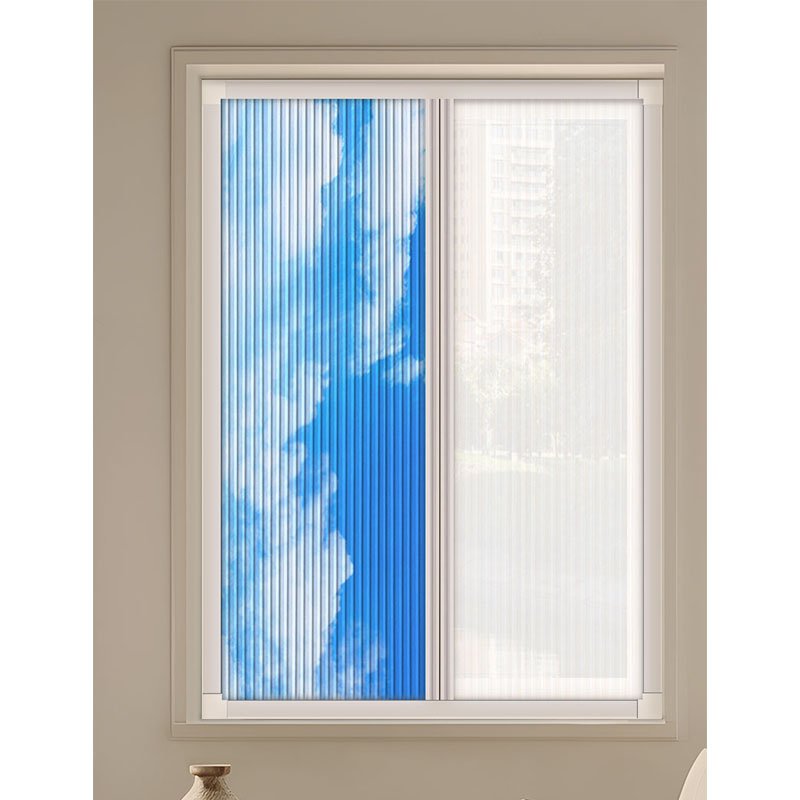 Blackout Curtains Day Night Honeycomb Blinds Cellular Shades Honeycomb Skylight for Home