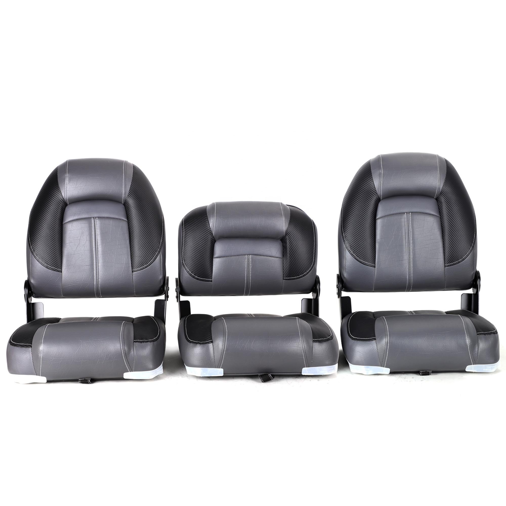 New Series High Quality Pontoon Boat Marine Chair Custom Logo Luxury Folding Boat Seat
