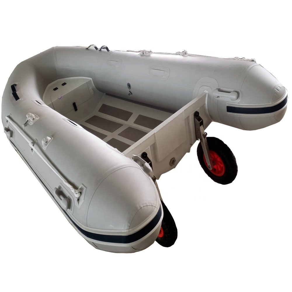 Launch Wheels for Inflatable Boat and Transom Wheels for Any Transom Dinghy Aluminum Rib Boats