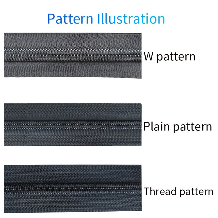 Guangzhou Factory Cremallera De Rollo De Nylon Factory Good Price 3# 5# 7# 8# 10# for Sewing Bags Pants Luggage