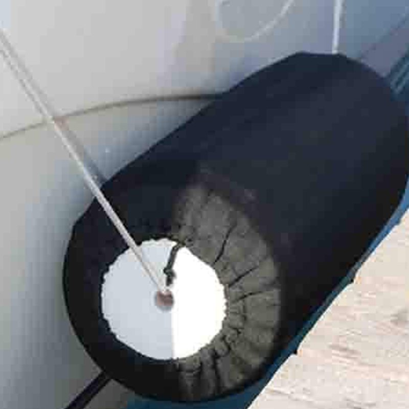 MESOROCK Brand Custom Printing Neoprene Boat Fender Cove Soft Black Boat Fabric Fender Covers