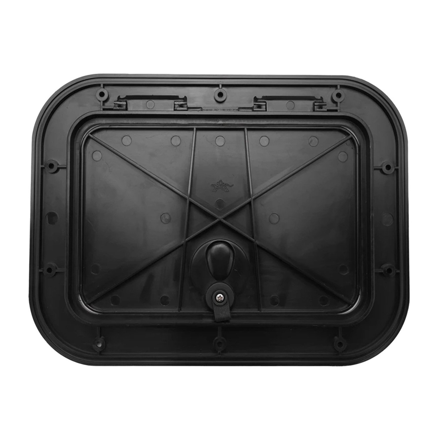 ISURE Rectangular ABS Access Cover Lock without Deck Disc Hand Hole Tool Box Cover for Marine Yacht Storage