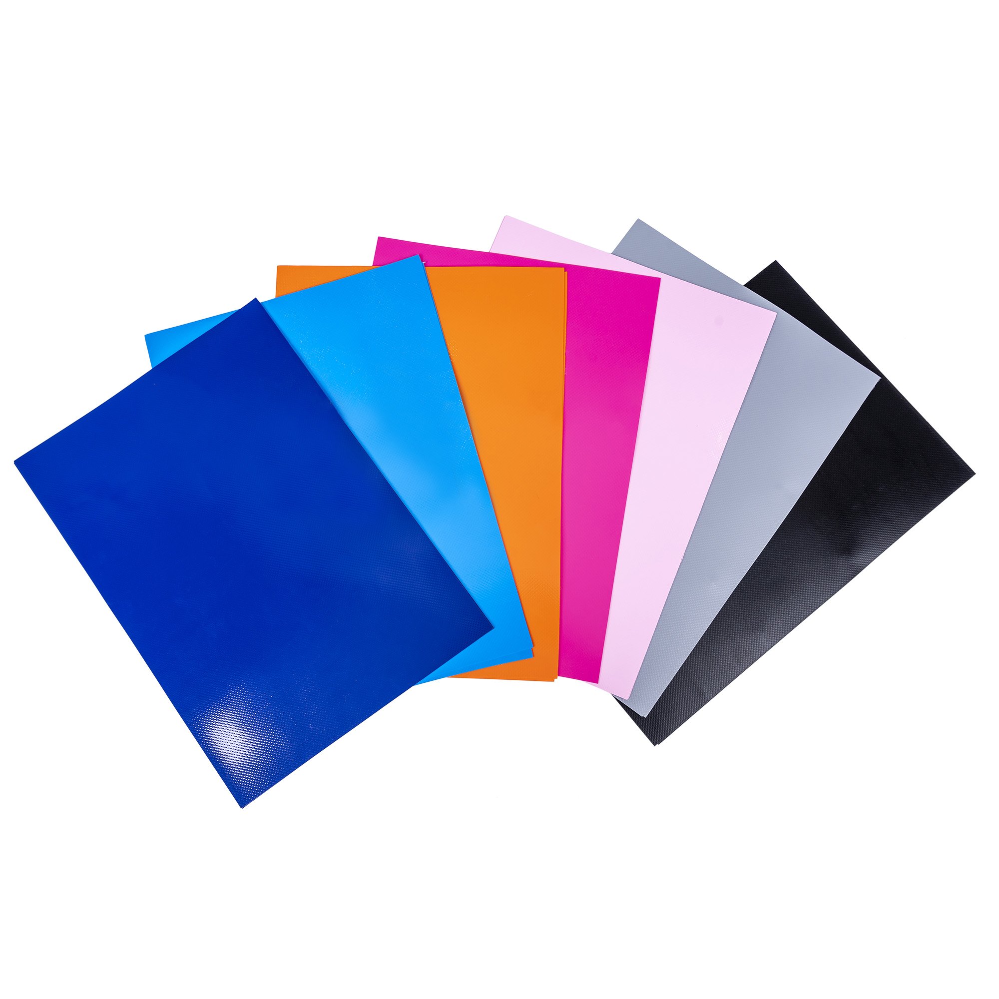 Sijiatex Custom Color Industrial Textile Polyester Coated Material Waterproof PVC Laminated Fabric