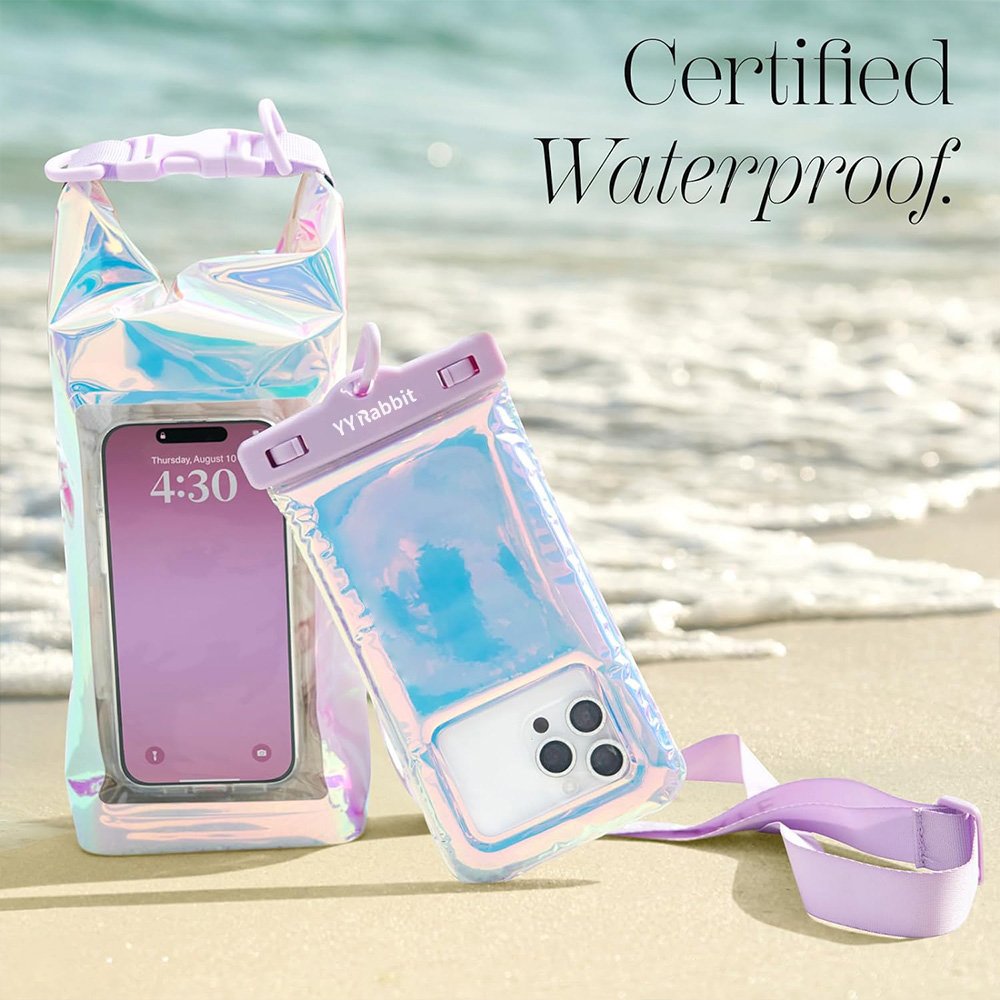 Waterproof Dry Bag 2L Roll Top Pouch Boating Kayak Accessories Essentials for Camping Swimming Beach Fishing Rafting Travel