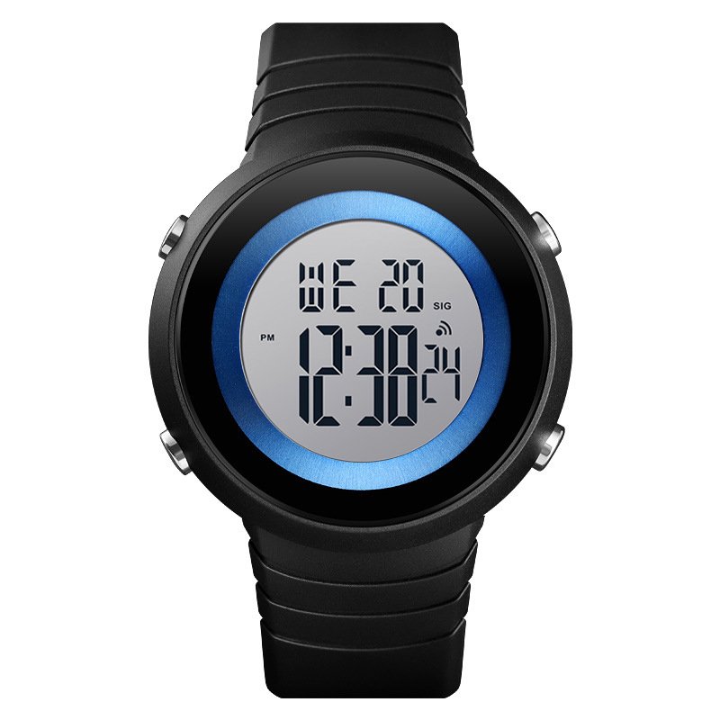Big Face Branded logo Custom Retro Diving Unisex Surfer Boat Waterproof Digital Watch for Mens