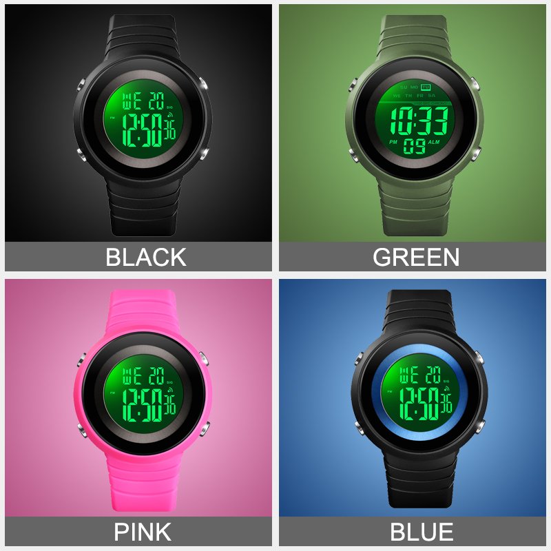 Big Face Branded logo Custom Retro Diving Unisex Surfer Boat Waterproof Digital Watch for Mens
