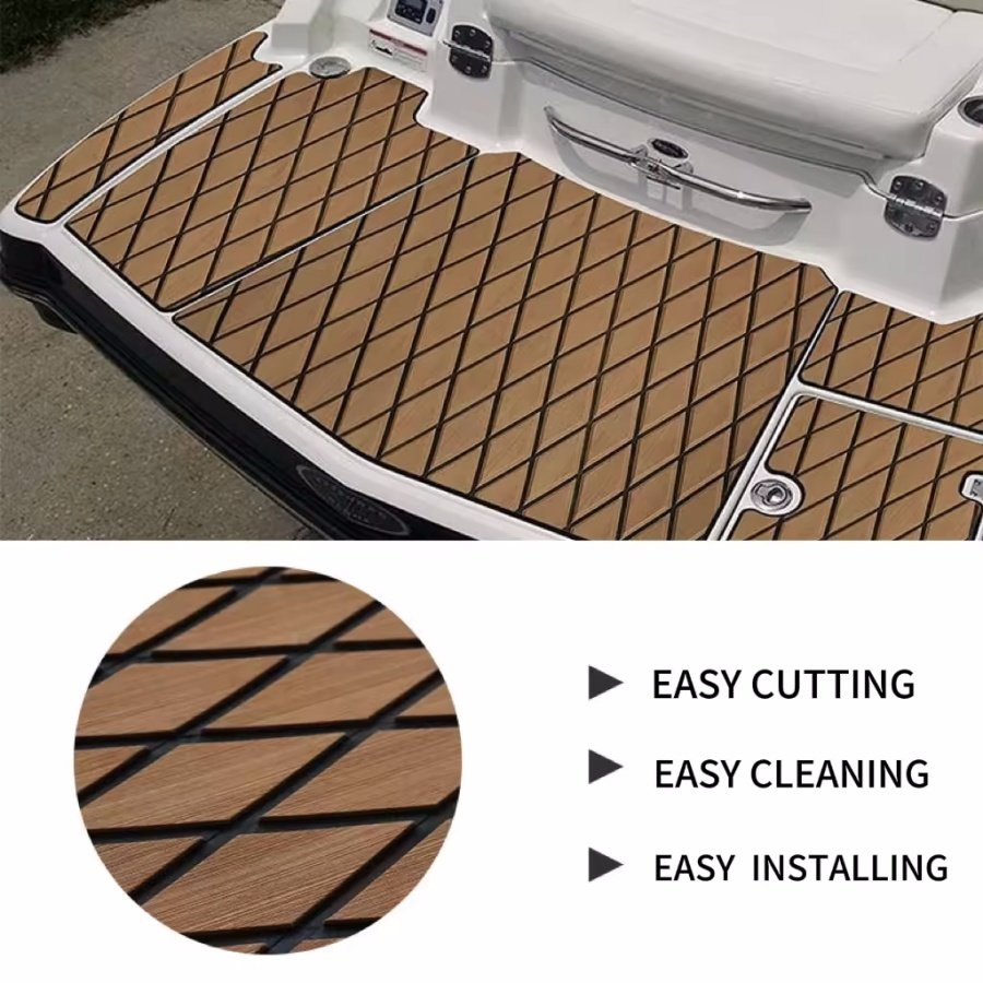 Customized Size Marine Teak Decking Foam EVA Adhesive for Fishing Boat Use