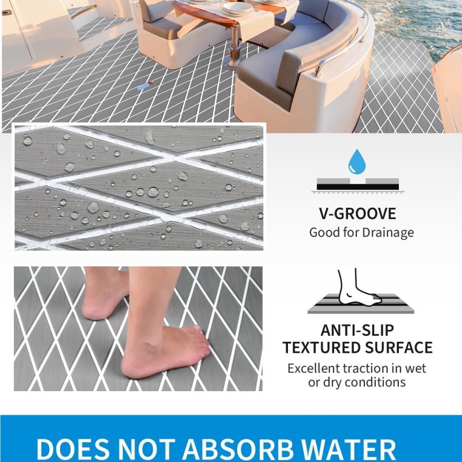 Customized Size Marine Teak Decking Foam EVA Adhesive for Fishing Boat Use