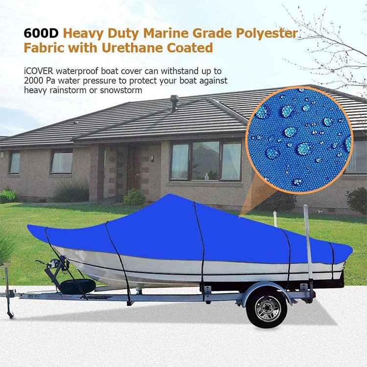 Factory Price Boat Cover Heavy Duty Cheap Boat Cover Durable Sun Protection Boat Cover
