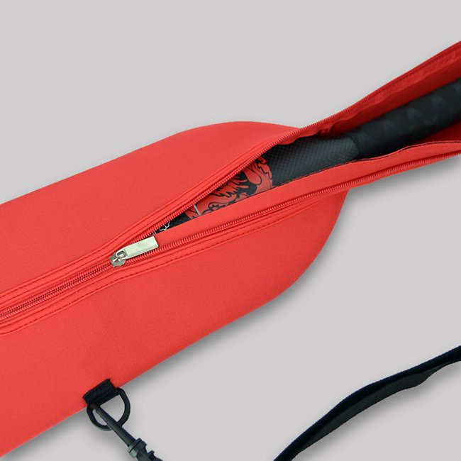 King Paddle Multi Color Half Cover Dragon Boat Paddle Carry Bag
