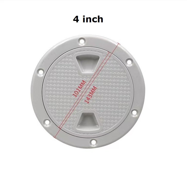 LARIN ABS Boat Inspection Hole Hatch Cover Plastic Marine Deck Plates for Yacht RV