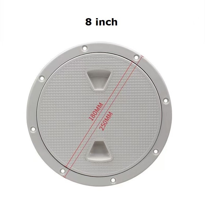 LARIN ABS Boat Inspection Hole Hatch Cover Plastic Marine Deck Plates for Yacht RV