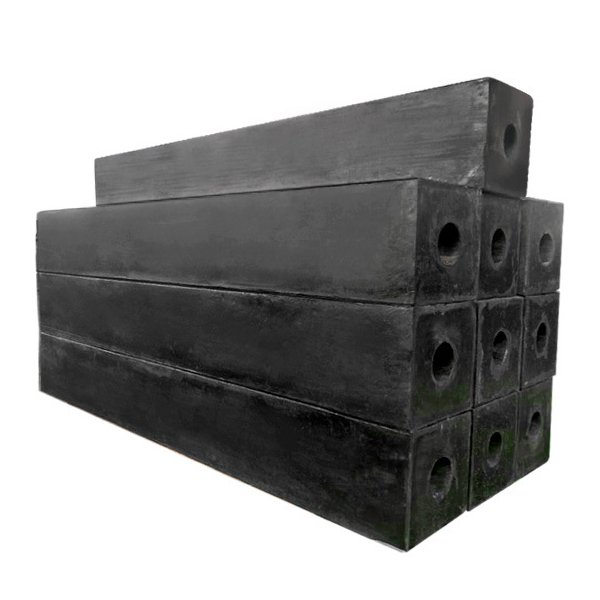 Jetty Harbor Marine Hollow Rubber Fender Boat Rub Rail Marine Square Shape Rubber Fender