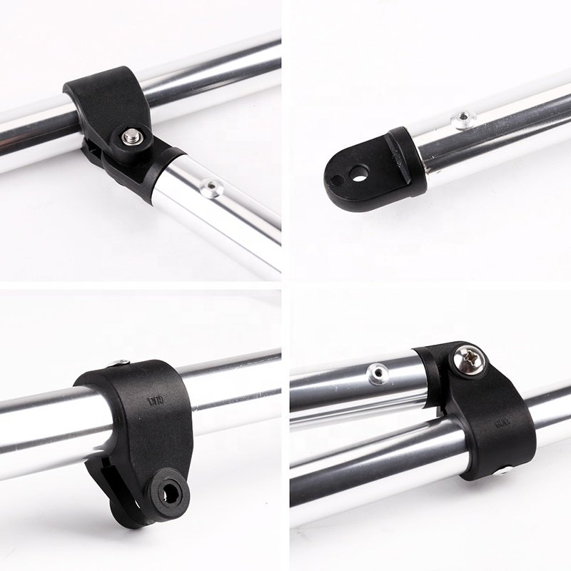 600D 4 Bow Bimini Top Cover in Different Colors with Rear Support Poles for Boats