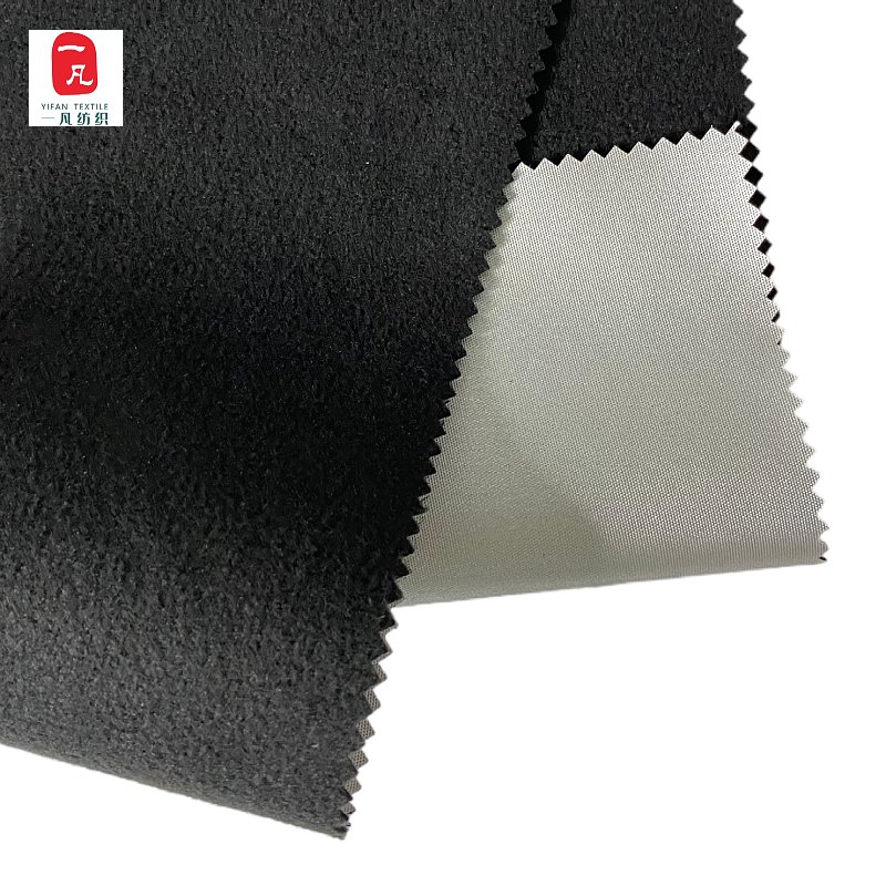 Hot Selling Waterproof 300D Oxford Coated Silver Composite Fleece Fabric for Tent Car Cover Fabric