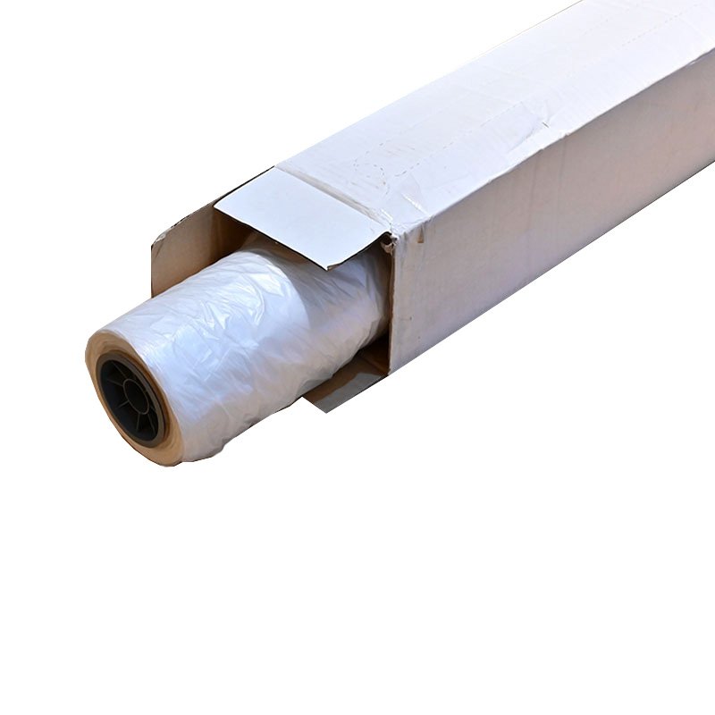 Clear Masking Film 4m X 150m - Boxed Static Polythene Sheeting Poly Roll