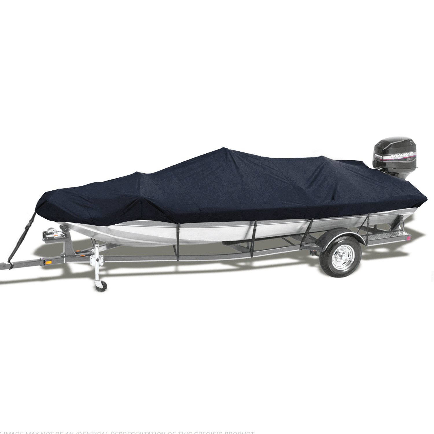 Cross-Border Exclusive Black Silver Gray Waterproof Boat Cover V-Shaped Oxford Cloth Yacht Cover for Fishing and Marine Use