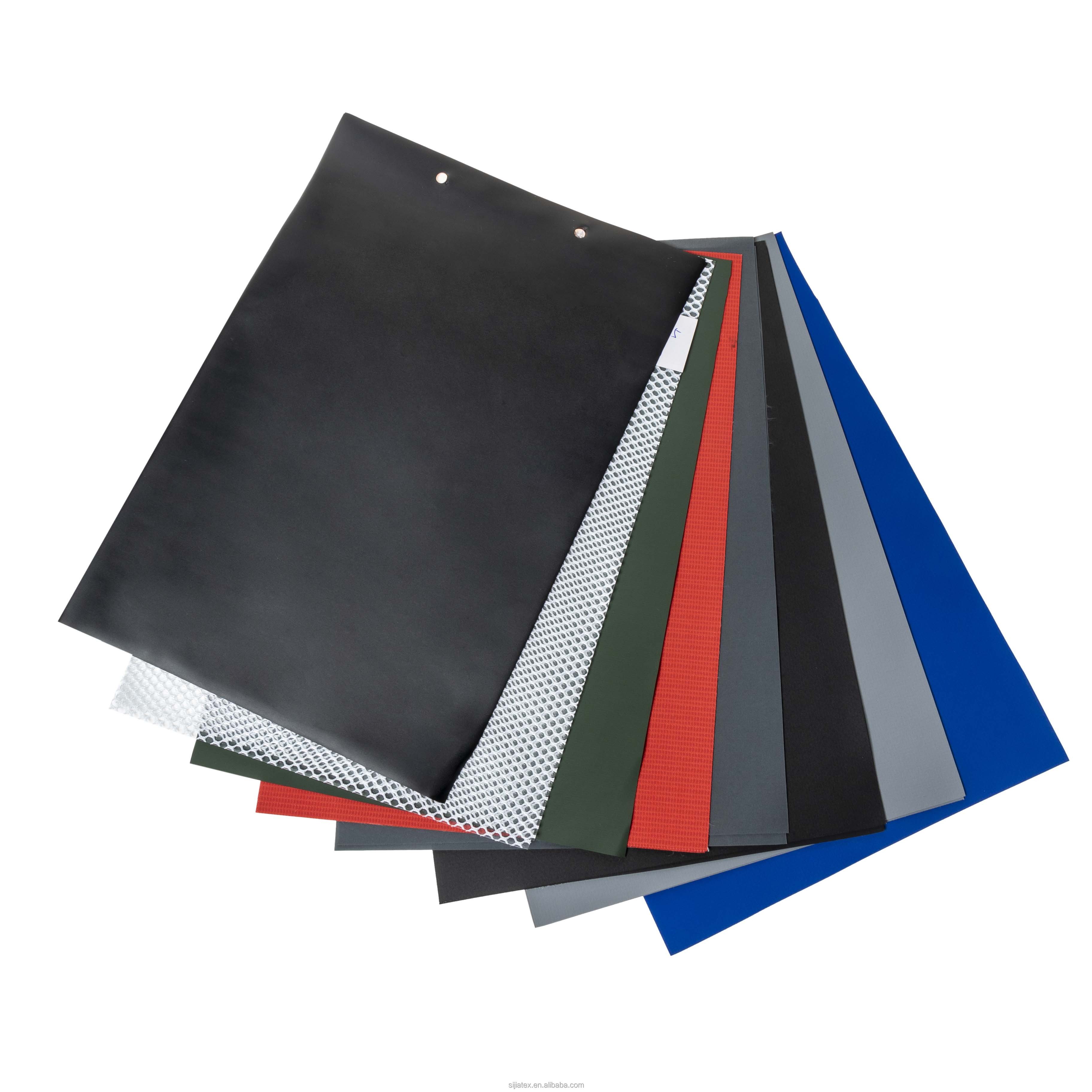 PVC Fabric Truck Cover/Tent Material Windproof Flame Retardant Industrial Tarpaulin Roll Coated Fabric