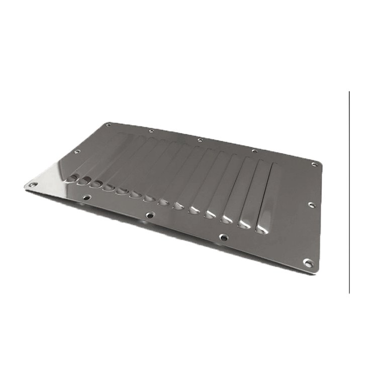 Marine Grade Stainless Steel 316 Boat Marine Square Air Vent Louver Vent Grille Ventilation Louvered Ventilator Grill Cover