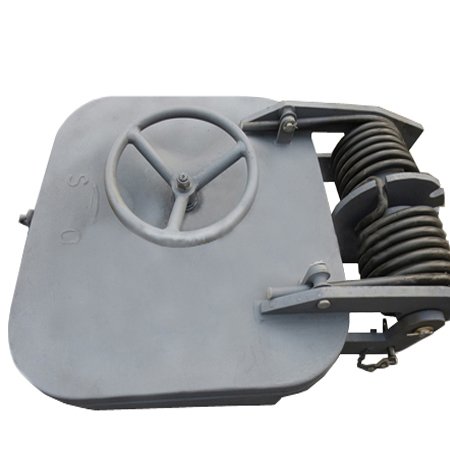 Quick Acting Watertight Hatch Cover with Hand-wheel Handle Marine Hatch Cover