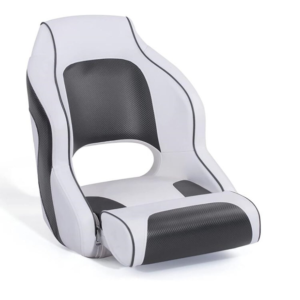 Wholesale Folding Boat Seats Custom Color Bolster Flip up Boat Seat Marine Captain Sports Boat Chairs for Yacht Speed Ship