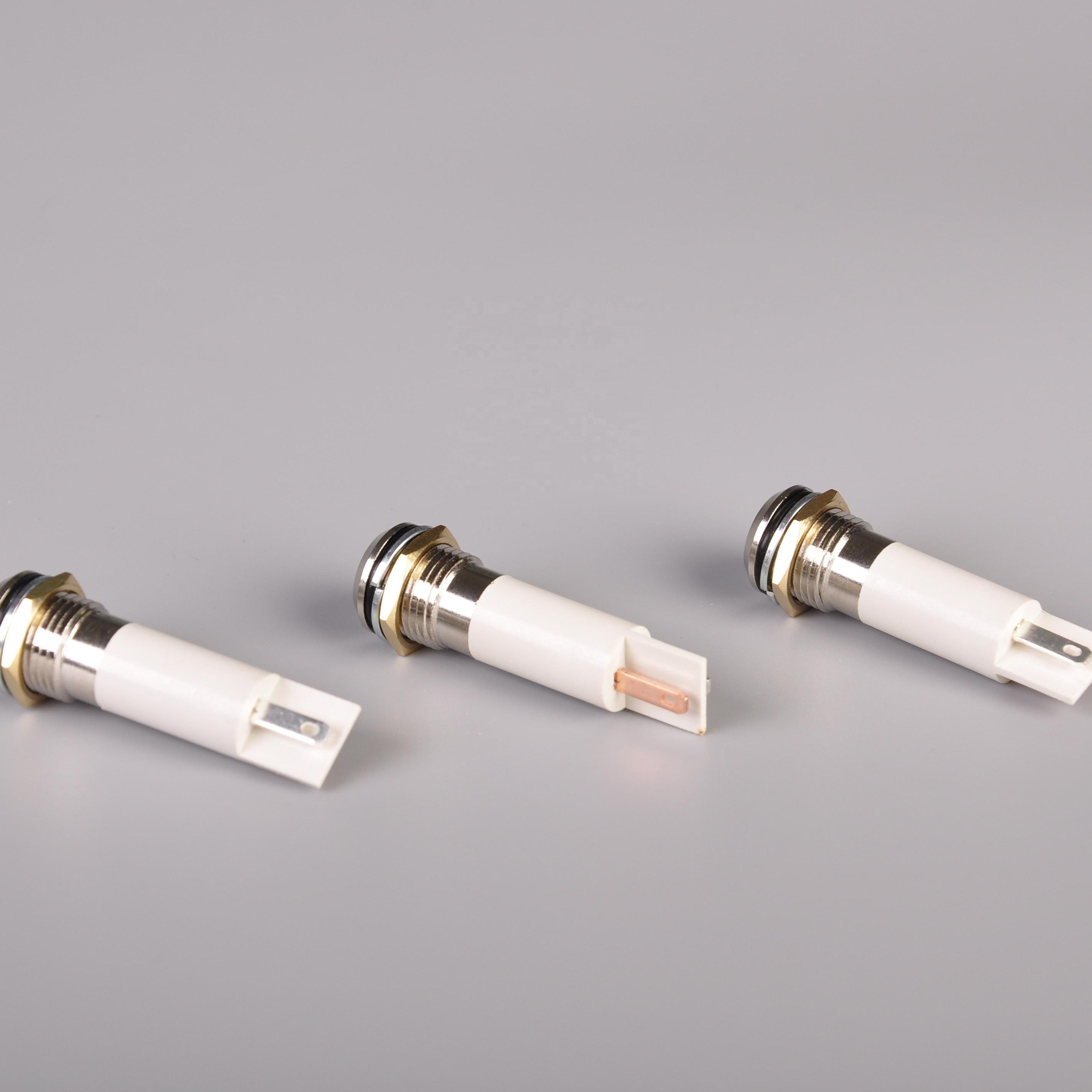 12mm Waterproof IP67 Metal Indicator Light High Brightness Pilot Lamp LED for Car Boat Motorbike