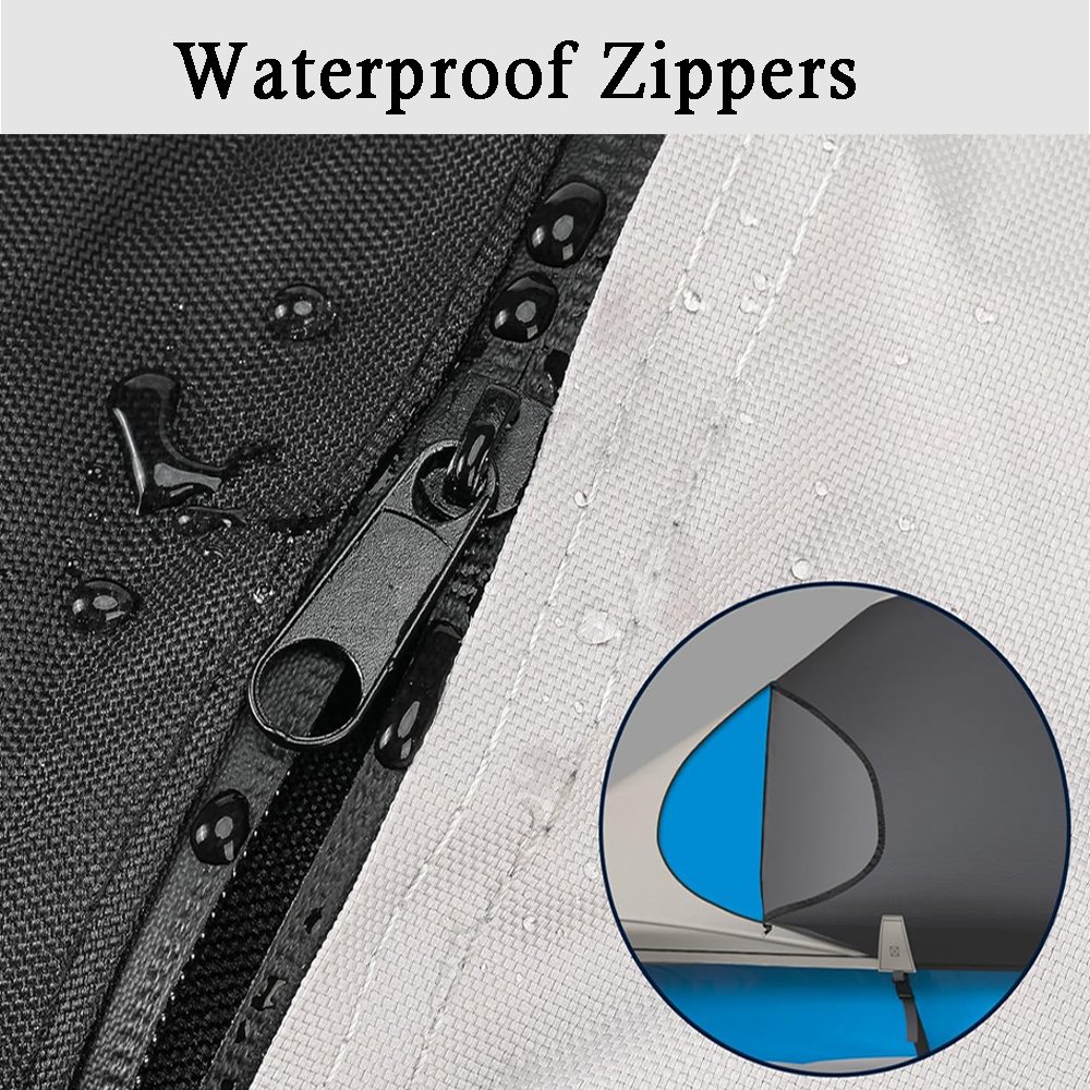 Heavy Duty 600D Polyester Waterproof PWC Jet Ski Boat Cover