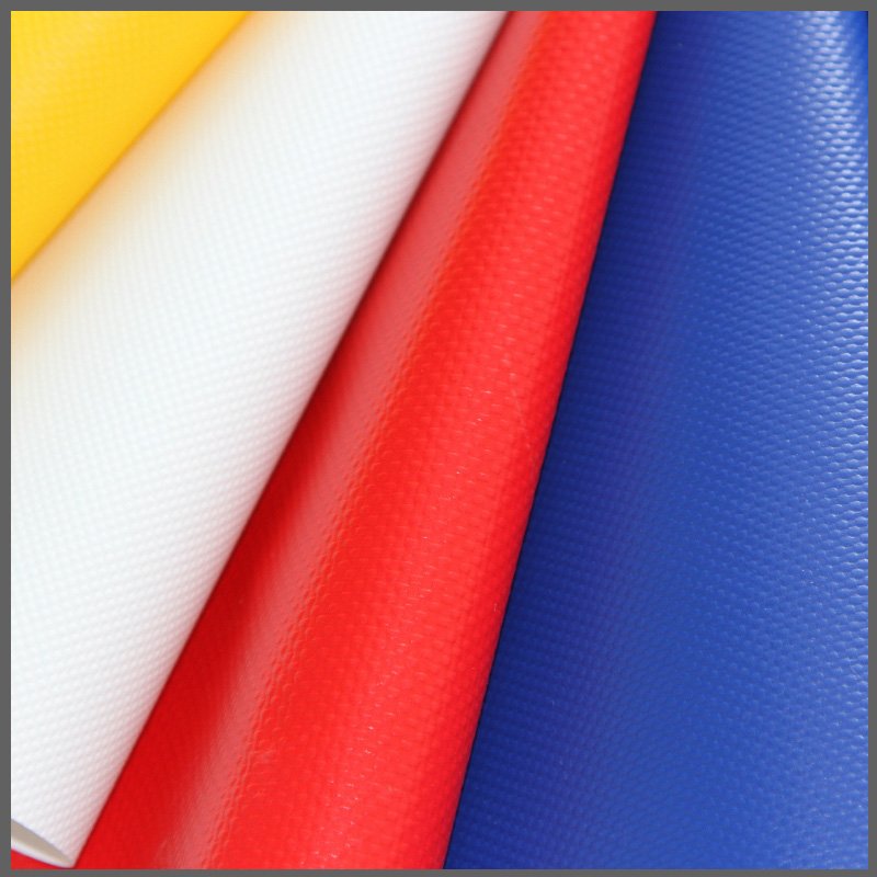 18OZ 610GSM Heavy Duty Woven Tarps Truck Cover Lacquer Coating Vinyl Canvas Pvc Coated Waterproof Tarpaulin