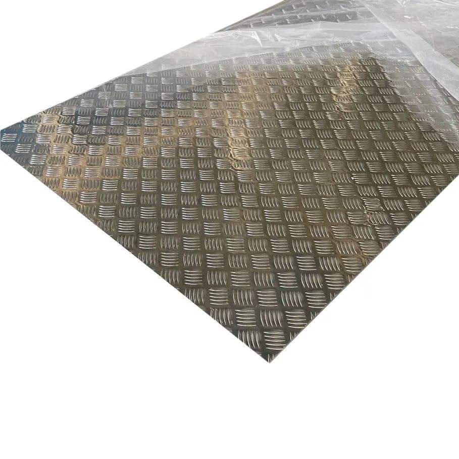 Factory Price Aluminum Checker Plate 3003 5052 5754 1060 1100 Embossed Aluminium Sheet for Floor Covering