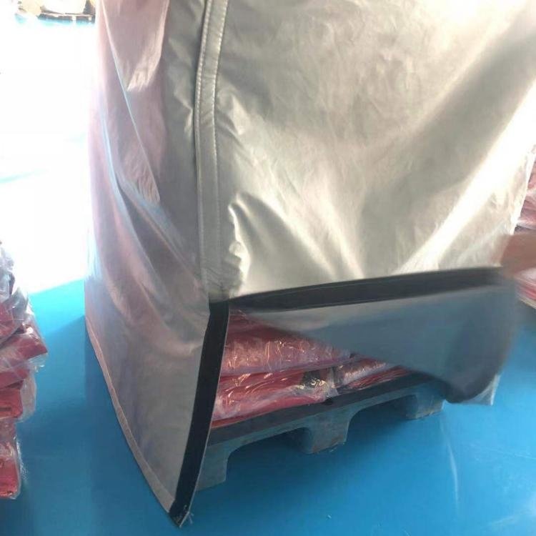 Waterproof PVC Coated Tarpaulin Pallet Cover Water Resistant Plain Style Woven Pattern Cover for Inflatable Boat Accessories