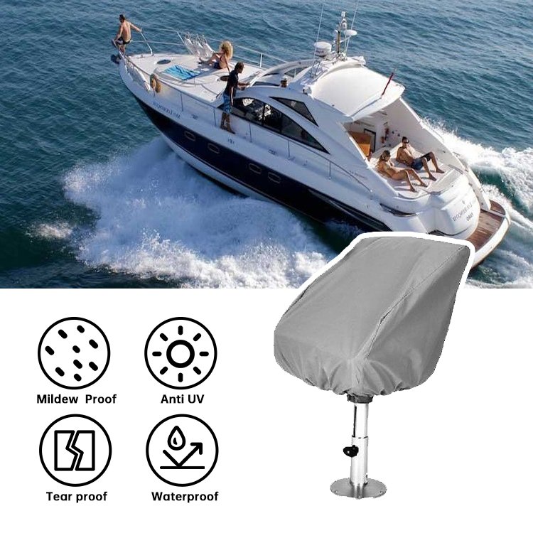 STARRYHEART 600D Dyed Cloth Seat Boat Cover Helmsman Boat Seat Covers
