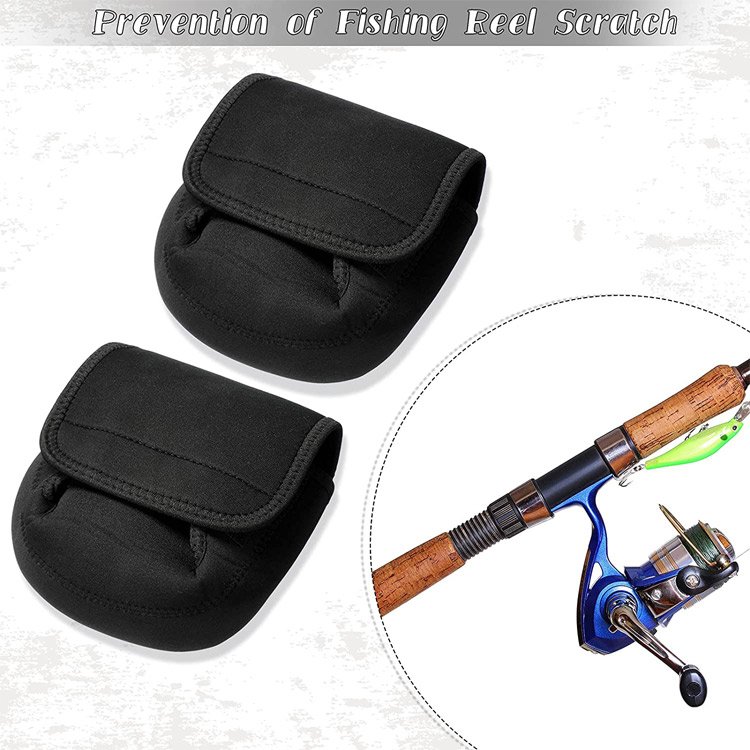 Customized Neoprene Spin Reel Cover Case Bag Fishing Reel Cover Case Bag Pouch Protective Case