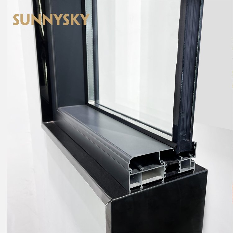 Custom Design Aluminum Fixed Venting Boat Glass Window for Sale