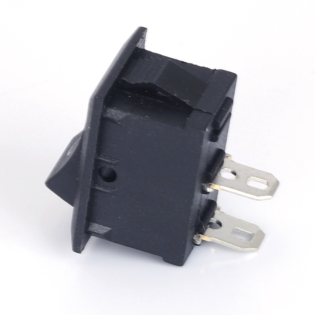 Hot Selling Rocker Switches KCD1 10A 125VAC 6A 250VAC Square Shape On-off 2pin Opening Panel 19.2*13