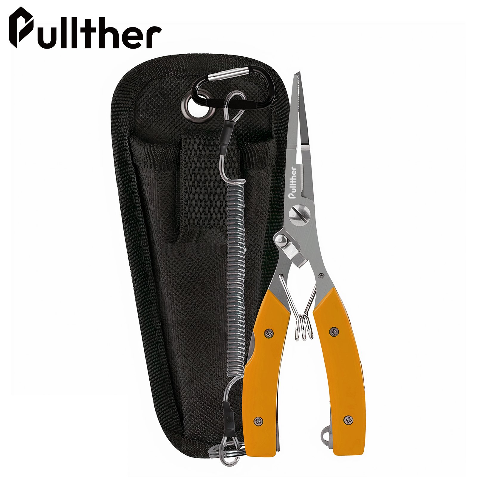 Made in China, Stainless Steel Fishing Tools, Saltwater Scissor Fishing Tongs with Protective Cover and Hanging Rope