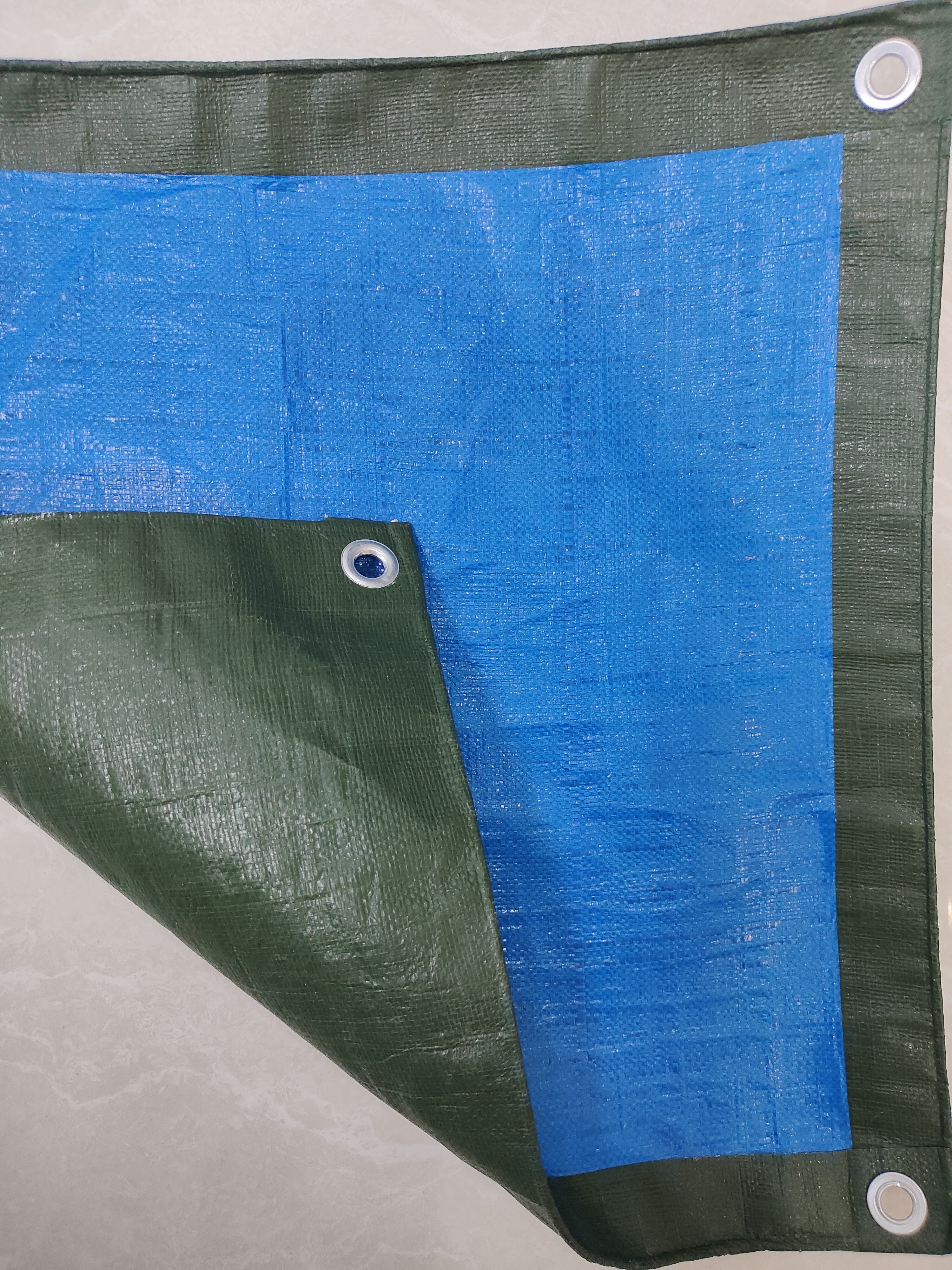 Blue Green Greenhouse Waterproof Roofing Cover Poly Tarps Pe Tarpaulin for Truck/Boat/Tent