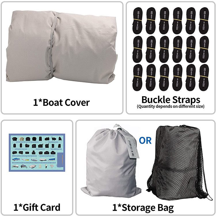 12 14 Inch Boat Cover Fabric Waterproof 600D Marine Grade Polyester Canvas Universal Boat Cover