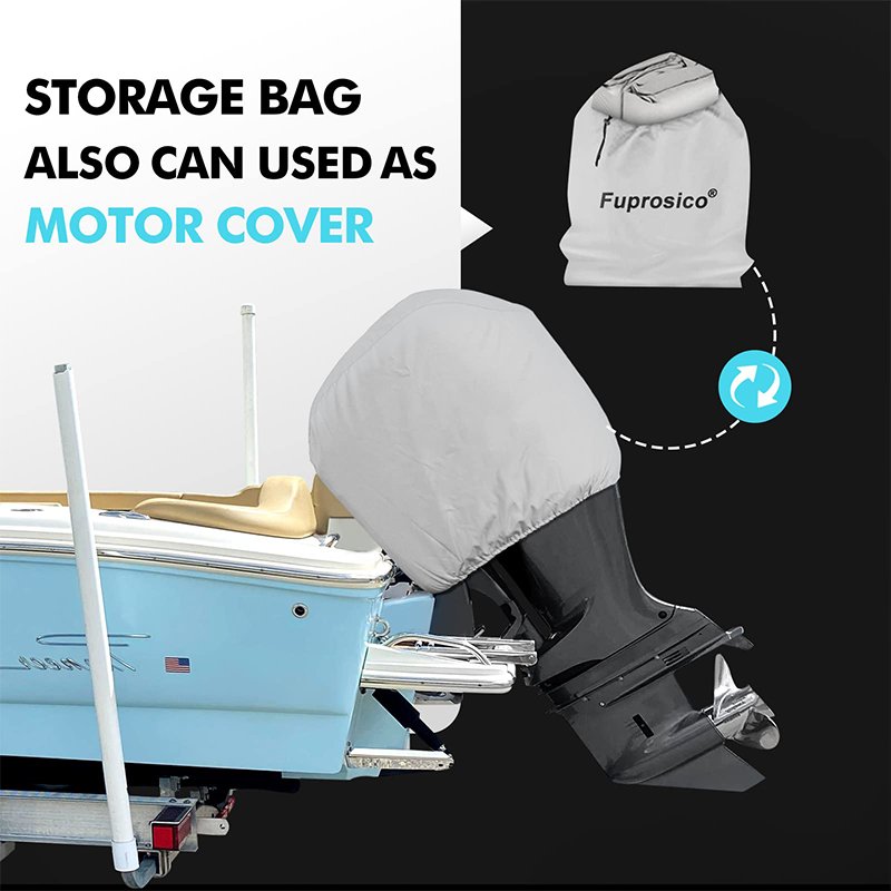Upgraded 900D Center Console Boat Cover , Heavy Duty Marine Grade Canvas Waterproof Boat Cover for Center Console Boat